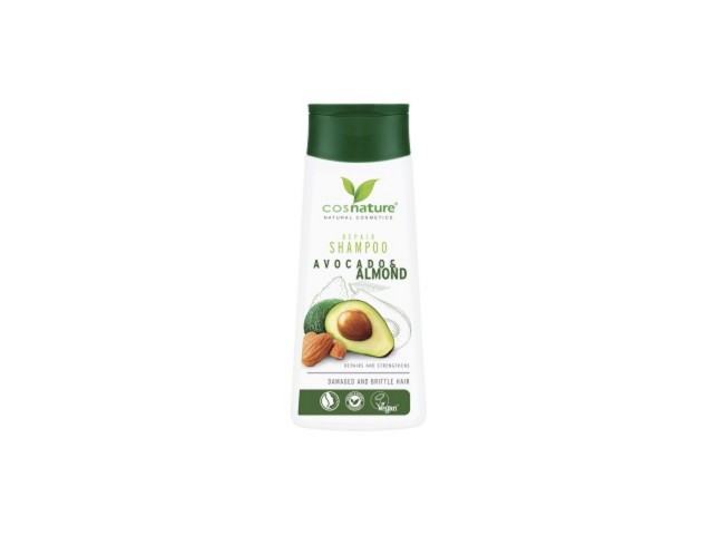 COSNATURE Naturalny odżywczy Szampon d/włosów z olejem ze słodkich migdałów i masłem z awokado interakcje ulotka szampon - 200 ml