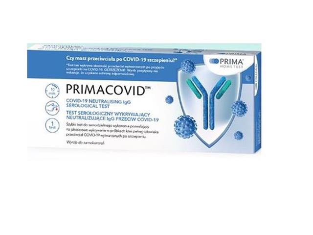 Covid-19 Neutralising IgG Serological Test Test serologiczny interakcje ulotka test - 1 szt.