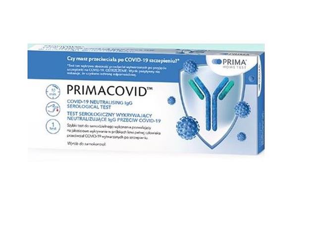 Covid-19 Neutralising IgG Serological Test Test serologiczny interakcje ulotka test  1 szt.