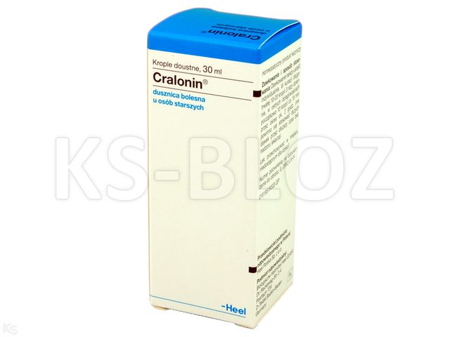Cralonin interakcje ulotka krople doustne - 30 ml (but.)