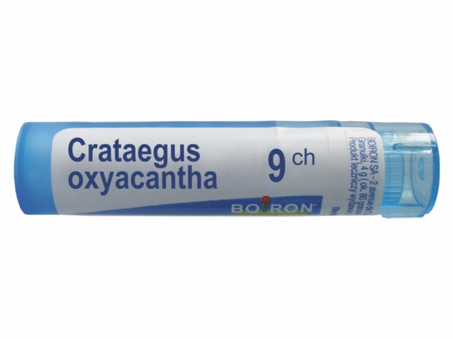 Crataegus Oxyacantha 9 CH interakcje ulotka granulki  4 g