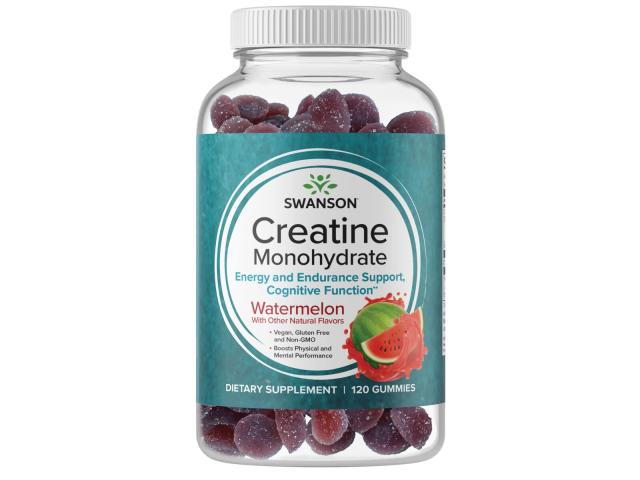 Creatine Monohydrate smak arbuzowy interakcje ulotka żelki - 120 szt.