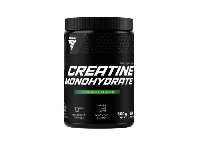 Creatine Monohydrate zielone jabłko interakcje ulotka proszek - 500 g