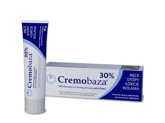 Cremobaza 30% Krem półtłusty interakcje ulotka krem - 30 g (tub.)