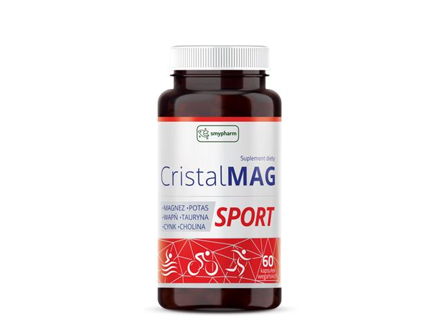 CristalMAG Sport interakcje ulotka kapsułki  60 kaps.