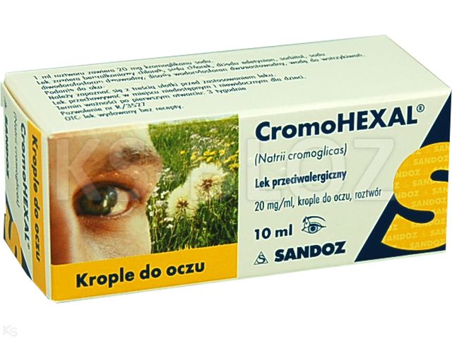 Cromohexal interakcje ulotka krople do oczu 20 mg/ml 10 ml