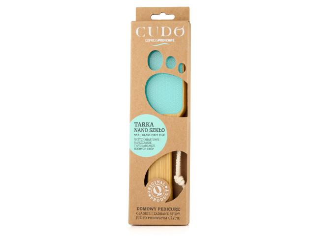 Cudo Express Pedicure Nano Szkło Tarka interakcje ulotka tarka - 1 szt.