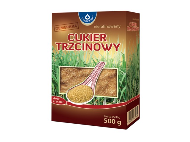 Cukier trzcinowy nierafinowany interakcje ulotka   500 g