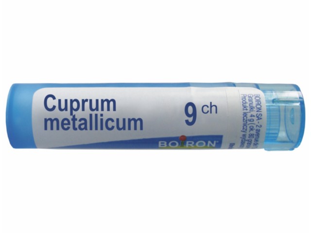 Cuprum Metallicum 9 CH interakcje ulotka granulki  4 g