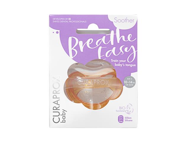 CURAPROX BABY Smoczek pomarańczowy rozmiar 2 interakcje ulotka smoczek - 1 szt.