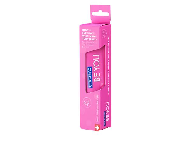 Curaprox Be You Pink Pasta do mycia zębów interakcje ulotka pasta do zębów  60 ml