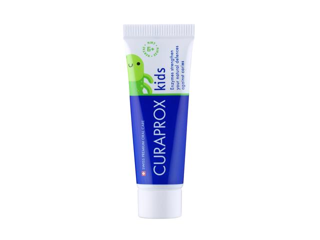 Curaprox Kids Pasta 1450 ppm miętowa interakcje ulotka pasta do zębów - 10 ml