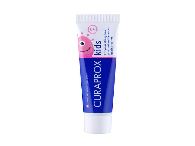 Curaprox Kids Pasta do zębów dla dzieci 1450 ppm arbuzowa z fluorem interakcje ulotka pasta do zębów - 10 ml