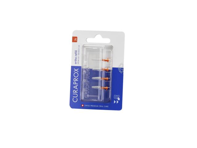 Curaprox Ortho Refill Szczoteczki międzyzębowe CPS 14 interakcje ulotka szczotka - 4 szt.