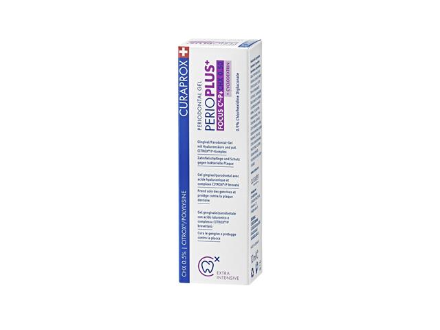 Curaprox Perio Plus+ Focus Żel periodontologiczny interakcje ulotka żel  10 ml