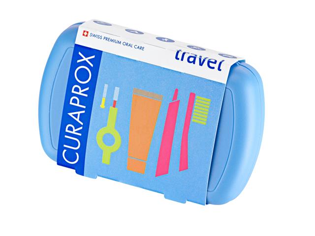 Curaprox Travel Set Zestaw podróżny blue interakcje ulotka zestaw  1 szt.