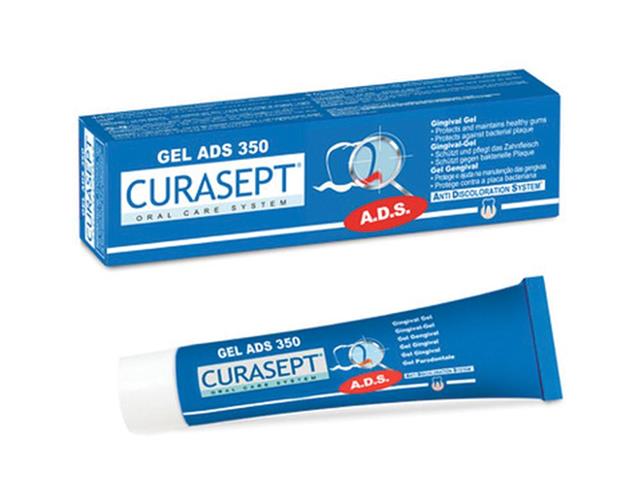 Curasept ADS 350 Żel do miejscowego leczenia dziąseł z chlorheksydyną 0,5% interakcje ulotka żel do stosowania w jamie ustnej - 30 ml