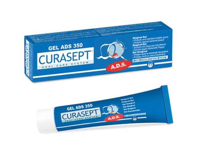 Curasept ADS 350 Żel do miejscowego leczenia dziąseł z chlorheksydyną 0,5% interakcje ulotka żel do stosowania w jamie ustnej  30 ml