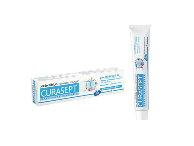 Curasept ADS 712 Pasta do mycia zębów z chlorheksydyną 0,12% interakcje ulotka   75 ml