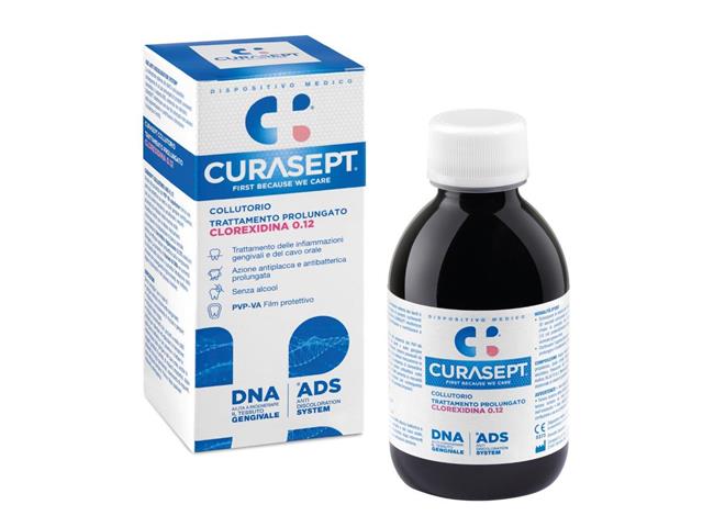 Curasept ADS DNA 212 0,12 Chlorhexidine Płyn do płukania jamy ustnej interakcje ulotka płyn do płukania jamy ustnej - 200 ml