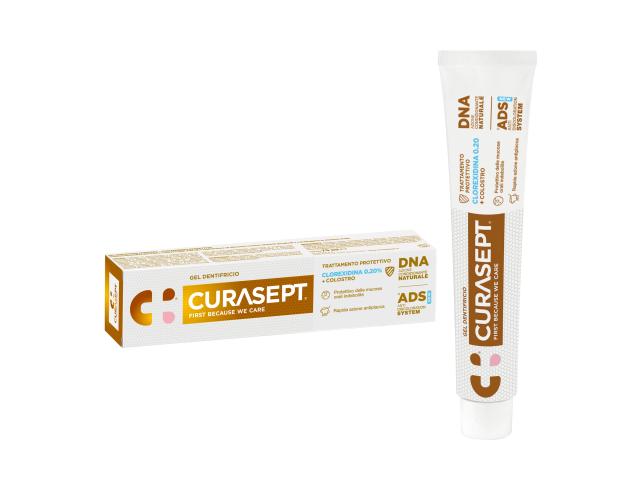 Curasept ADS DNA 720 0,2% clorexidina + colostro interakcje ulotka pasta do zębów  75 ml