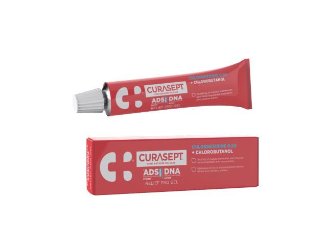 Curasept ADS DNA Gel 0,5% chlorhexidine + chlorobutanol 0 interakcje ulotka żel do stosowania w jamie ustnej - 30 ml