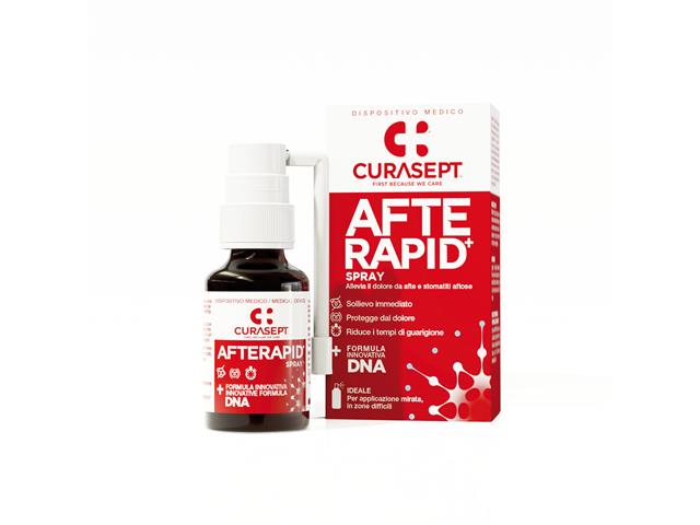 Curasept Afte Rapid Spray na afty do jamy ustnej interakcje ulotka spray do ust  15 ml