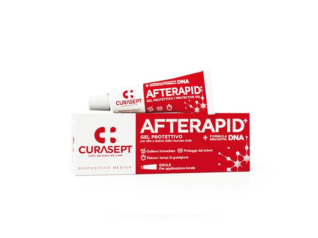 Curasept Afte Rapid Żel na afty do jamy ustnej interakcje ulotka żel do stosowania w jamie ustnej - 10 ml