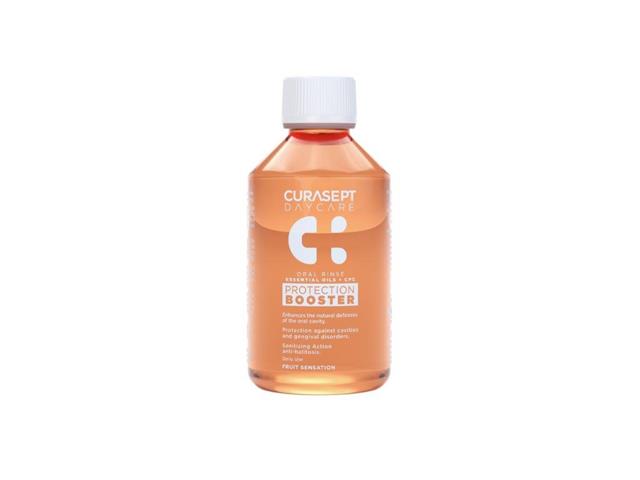 CURASEPT DAYCARE PROTECTION BOOSTER Płyn do płukania jamy ustnej FRUIT SENSATION interakcje ulotka płyn do płukania jamy ustnej - 250 ml