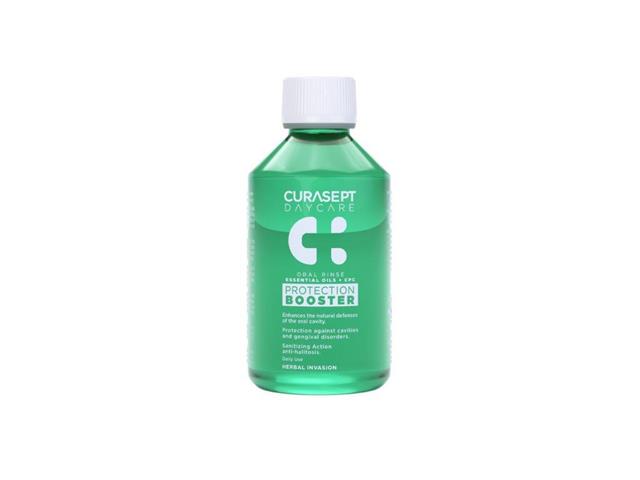CURASEPT DAYCARE PROTECTION BOOSTER Płyn do płukania jamy ustnej HERBAL INVASION interakcje ulotka płyn do płukania jamy ustnej - 250 ml