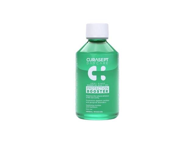 CURASEPT DAYCARE PROTECTION BOOSTER Płyn do płukania jamy ustnej HERBAL INVASION interakcje ulotka płyn do płukania jamy ustnej  500 ml