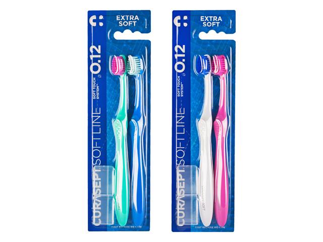 CURASEPT EXTRA SOFT 012 DUOPACK Szczot. d/zęb. interakcje ulotka szczotka - 1 op.