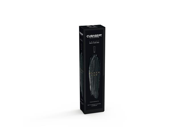 CURASEPT LUXURY WHITENING BLACK LUX Past.d/zęb. wybielająca interakcje ulotka pasta do zębów - 75 ml