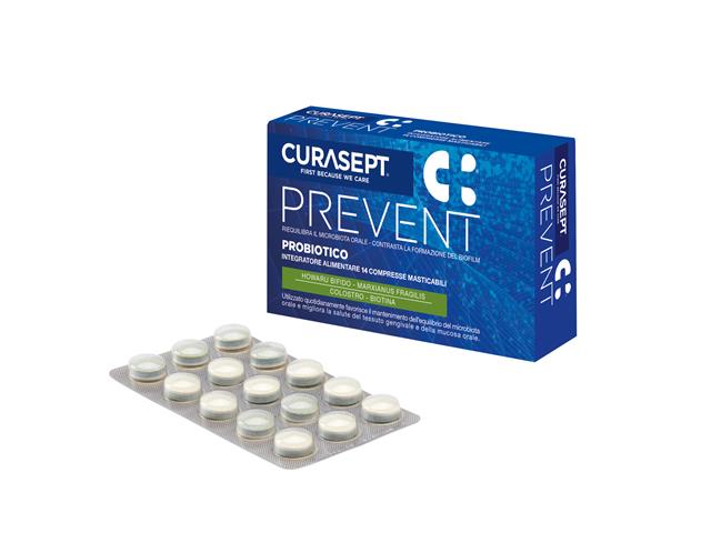 CURASEPT Prevent Probiotyk interakcje ulotka tabletki - 14 tabl.
