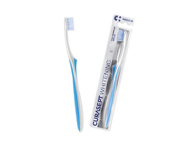 CURASEPT WHITENING Wybielająca Szczot.d/zęb. interakcje ulotka szczotka - 1 szt.
