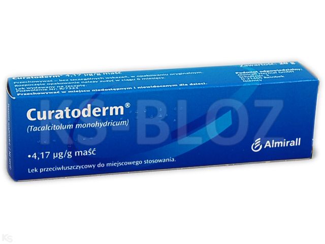 Curatoderm interakcje ulotka maść 4,17 mcg/g 20 g