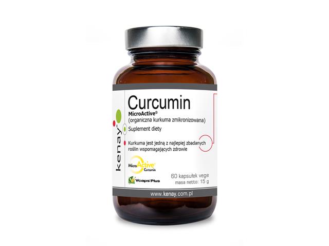 CURCUMIN MicroActive® Kurkuma zmikronizowana interakcje ulotka kapsułki - 60 kaps.