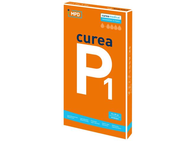 Curea P1 Opatrunek do ran jałowy silnie absorbujący na bazie poliakrylanu 10 x 20 cm interakcje ulotka opatrunek - 1 szt.
