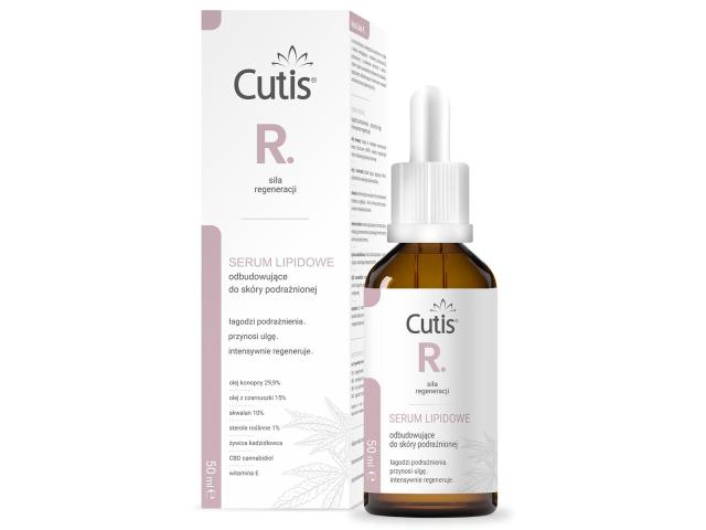 Cutis R-Regeneracja Serum odbudowujące do skóry podrażnionej lipidowe interakcje ulotka olejek - 50 ml