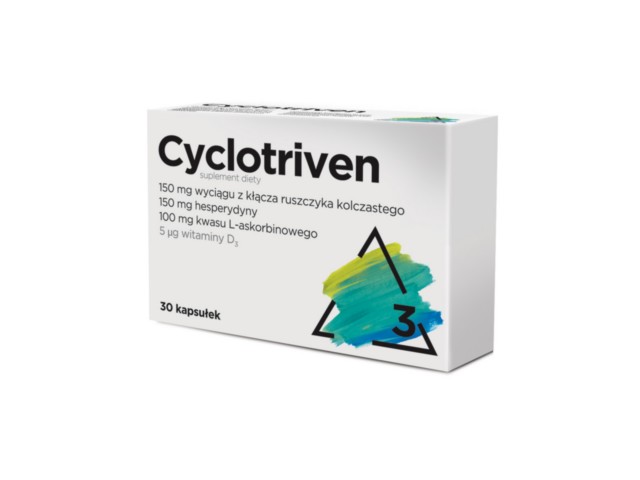 Cyclotriven interakcje ulotka kapsułki  30 kaps.