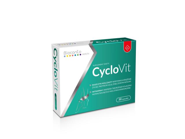 CycloVit interakcje ulotka kapsułki twarde  30 kaps.