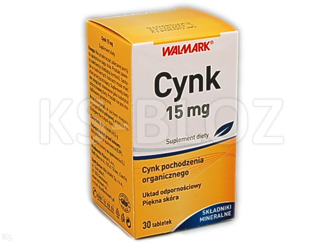 Cynk interakcje ulotka tabletki 15 mg 30 tabl.