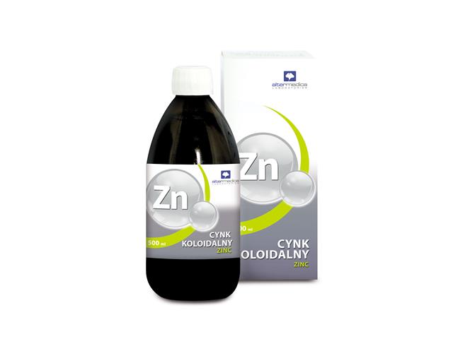 Cynk Koloidalny Tonik Zinc interakcje ulotka tonik - 500 ml
