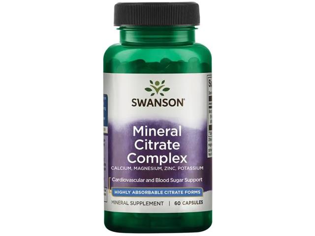 Cytryniany - Multi Mineral Citrate Complex interakcje ulotka kapsułki  60 kaps.