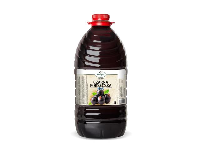 Czarna Porzeczka Max Syrop z witaminą C interakcje ulotka syrop - 5 l