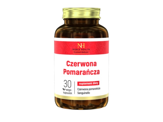 Czerwona Pomarańcza interakcje ulotka kapsułki - 30 kaps.