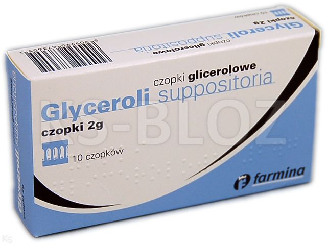 Czopki glicerolowe interakcje ulotka czopki doodbytnicze 2 g 10 czop. (folia)
