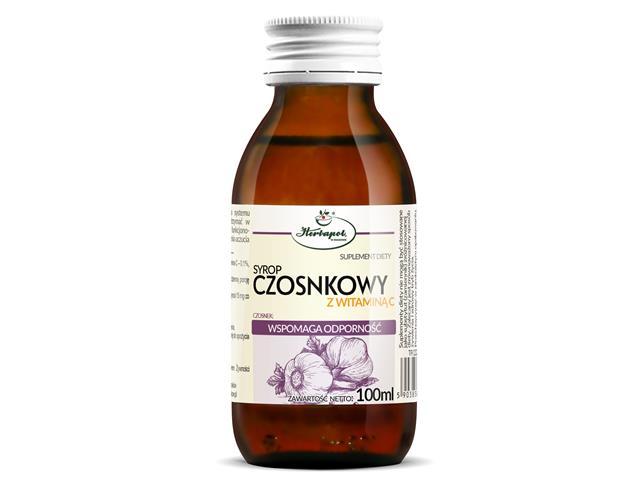 Czosnkowy Syrop interakcje ulotka syrop - 100 ml