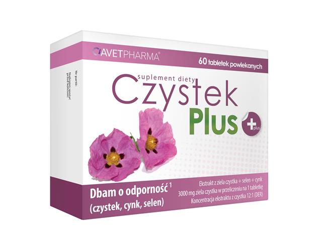 Czystek Plus interakcje ulotka tabletki powlekane  60 tabl.