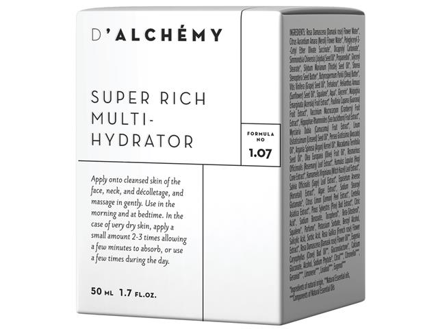 D'ALCHEMY Bogaty Krem do cery przewlekle suchej interakcje ulotka krem  50 ml